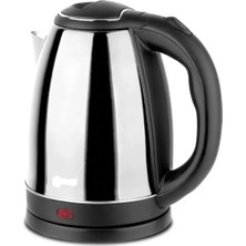 St. Morritz Elektrikli Su Isıtıcı 1.8 Litreli Hazneli Paslanmaz Çelik Kettle