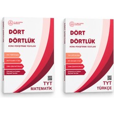 Meb Dört Dörtlük Tyt Matematik ve Türkçe Konu Pekiştirme Testleri 2 Kitap Set – Video Çözümlü Yks Tyt Soru Bankası