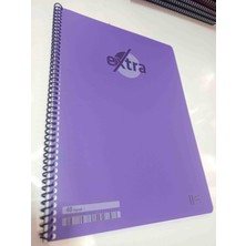 Extra 40 Yaprak Duz A4 Spırallı Defter