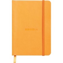 Rhodia Boutique Rodiarama Yumuşak Kapak Çizgili Not Defteri Orange A6