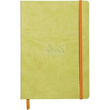 Rhodia 148x210 Cm Not Defteri Yumuşak Kapak + Elastik Bant 80 Yaprak