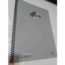 Extra 40 Yaprak Duz A4 Spırallı Defter