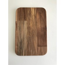 St. Morritz Doğal Ahşap Kesme Tahtası- Kayın Masif 20X30