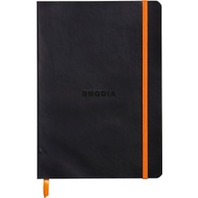Rhodia A5 Noktalı Not Defteri Siyah Yumuşak Kapak 80 Yaprak 90 Gram
