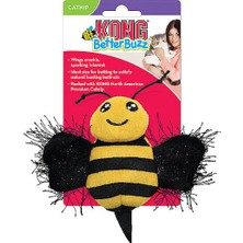 Kong Better Buzz Catnipli Hışırtılı Arı Peluş Kedi Oyuncağı 12CM