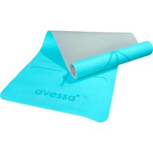 Avessa Tpe-60 Çift Renk Tpe Pilates Minderi Turkuaz