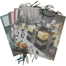 Misyon Karton Hediyelik Çanta (Hediye Çantası) 18X23 Cm (12 Li Paket) Msy-3622