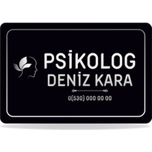 St. Morritz Psikolog Tabelası-Meslek Tabelası