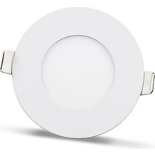 Noas YL10-0300 Sıva Altı Yuvarlak Slim LED Panel 3W Beyaz 6500K 270 Lm