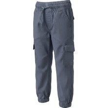 Çocuk Unisex Kargo Cep Lastikli Pantolon