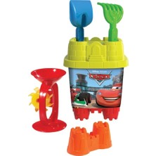 St. Morritz Disney Cars Büyük Boy Kale Kova Takımı Disney Arabalar Büyük Boy Kale Kova Takımı