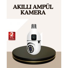 Hace Bazaar Iki Yönlü Sesli Wifi Kamera – Ampul Tipi Ev ve Ofis Güvenlik Kamerası