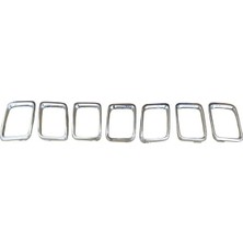 Fam Jeep Compass 16/20 Ön Panjur Set (7 Parça) (Nikelajlı) (Tyg)