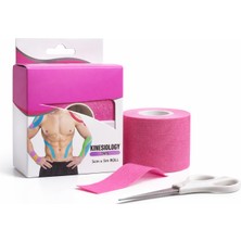 Uslucan Alışveriş Kinezyo Bandı Spor Bandı Diz Omuz Bel Kas Ağrısı Için Esnek Kinesio Teyp Fizyoterapi Bandı 5cm x 5m