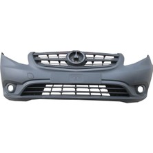 Fam Mercedes Vıto W447 15/24 Ön Tampon Koyu Gri Sis Delikli (Tyg)