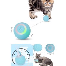 St. Morritz Akıllı Interaktif Evcil Hayvan Oyuncağı Otomatik Yuvarlanan Kedi Oyun Topu-Interaktif Kedi Oyun Topu