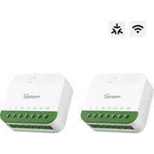 Sonoff Mini-2gs Duo Matter 2 Kanallı Akıllı Röle 2 Adet
