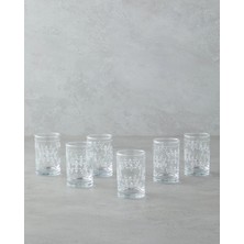St. Morritz Spruce Cam 6'lı Kahve Yanı Bardak 125 ml Şeffaf