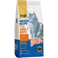 Tugz Tavuklu Yetişkin Kedi Maması 15 kg | Yetişkin Kediler Için Tavuklu Kuru Kedi Maması