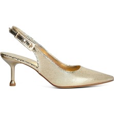 Zeytuk Kadın Rugan Slingback Ayakkabı