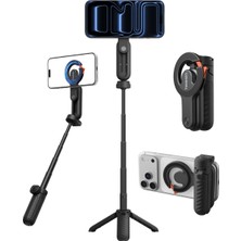 Telesin 4-In-1 Manyetik Selfie Çubuğu (Bluetooth)