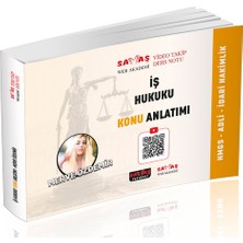 Adli-Idari Hakimlik Hmgs Iş Hukuku Video Takip Ders Notu Konu Anlatımı Savaş Yayınevi 2026