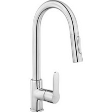 E.c.a. Nıta Spiralli Eviye Bataryası – Düz El Duşu - Krom - 102118129