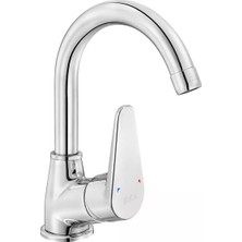 E.c.a. Spylos Kuğu Borulu Lavabo Bataryası - Krom - 102188126