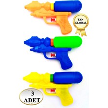 TAN EXPRESS 3'lü Su Tabancası 1 Set 17X10X5 cm