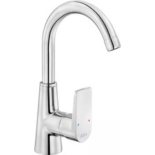 E.c.a. Dalia Kuğu Lavabo Bataryası - Krom - 102188134