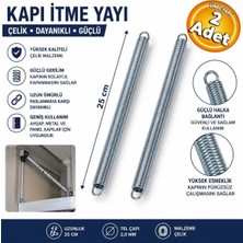 Ser SR25 Kapı Yayı Kapı Itme Yayı Yaylı Çelik 25 cm (2 Adet)