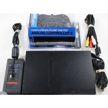 Ps2 Playstation 2 Slim Konsol + Kol + Mc Boot + HDD + 95 Adet Oyun Full Versiyon