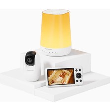 Momcozy Akıllı Bebek Ses Makinesi ve BM04 Bebek Monitörü Seti