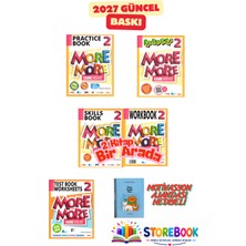 Kurmay More&more 2.sınıf English Pratice&skılls&reader&grammar ve Test Book Motivasyon Ajandası Hediyeli