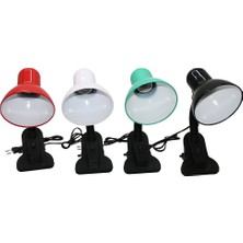 İlk El Grup Ieg™ Elektrikli Masa Lambası - Mandallı - 360 Derece Döner Başlık