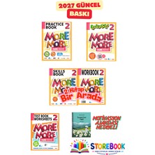 Kurmay More&more 2.sınıf English Pratice&skılls&reader&grammar ve Test Book Motivasyon Ajandası Hediyeli