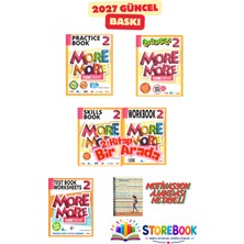 Kurmay More&more 2.sınıf English Pratice&skılls&reader&grammar ve Test Book Motivasyon Ajandası Hediyeli