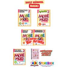 Kurmay More&more 2.sınıf English Pratice&skılls&reader&grammar ve Test Book Motivasyon Ajandası Hediyeli