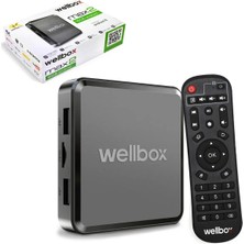 St. Morritz Wellbox Max2 Androıd 12 Amlogic S905W2 4x Arm CORTEX-A53 64-Bit 16 GB Hafıza 2 GB Ram