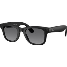 Ray-Ban Meta Wayfarer Gen 2 Akıllı Gözlük Mat Siyah Polar Gradient Graphite S53 RW4012 601ST3