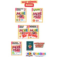 Kurmay More&more 2.sınıf English Pratice&skılls&reader&grammar ve Test Book Motivasyon Ajandası Hediyeli