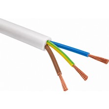 Ledarmy Elektrik Kablosu 3x2.5 mm TTR Kablo 100m Bakır İletkenli Yüksek Performans