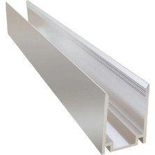 Ledarmy Neon Led şerit tutucu Alüminyum Kanal Profil 11x15mm Sabitleme Kanalı Eloksallı 2 Metre Montaj Aparatı