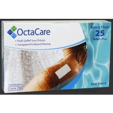 St. Morritz Octacare Şeffaf Yara Örtüsü 9 cm x 15 cm 25 Adet