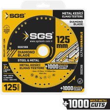 Sgs Vakumlu Elmas Çok Amaçlı Multı-Metal Kesici 125 mm SGS2366