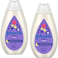 Johnsons Baby Bedtime Bebek Losyonu 300 ml 2 Adet