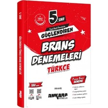 Akm Kitap 5. Sınıf Türkçe Güçlendiren Branş Denemeleri Ankara Yayıncılık