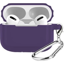 Buff Airpods Pro Uyumlu Rubber Silicone Case Kancalı Yumuşak Silikon Kılıf Airpods Pro 1 Nane Pr
