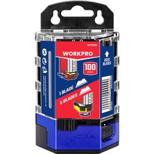 Workpro WP213004 100'LÜ Rötuş Maket Bıçağı Yedeği