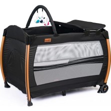 Comfymax Power Park Yatak Oyun Parkı 70X110 - Cosmos Black